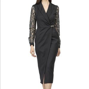 BGL Black Wool Dress